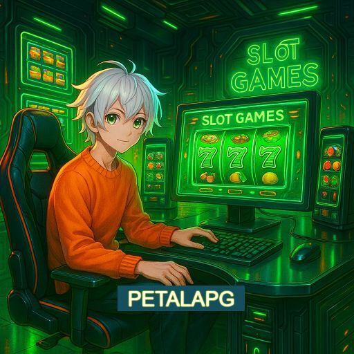 Imagem promocional do app oficial PETALAPG destacando a conveniência de jogar cassino online pelo celular ou navegador